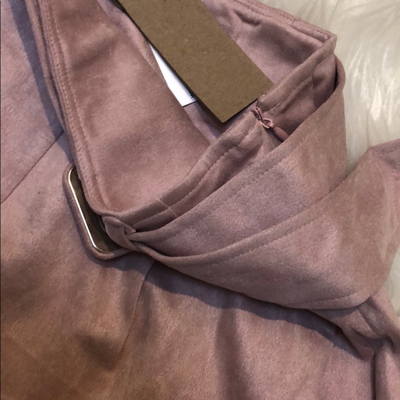 PINK BELTED SHORTS - Picture 5 of 5